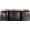 Image 2 : Sandy's - New Dark Dining Table - RV: $3440 CAD - Made in Canada - H30" x W72" x D39"