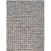 Image 2 : Natuzzi - New Ottavio Grey Rug - RV: $2070 CAD - Made in Italy - 79" x 118" (Condition: the rug edge