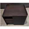 Image 3 : Natuzzi - New Fenice Oak Nightstand - RV: $2210 CAD - Made in Italy - H21" x W23.5" x D19.5"