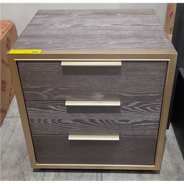 Sandy's - New Evoke Pebble Nightstand - RV: $1580 CAD - Made in Canada - H24" x W22" x D18"