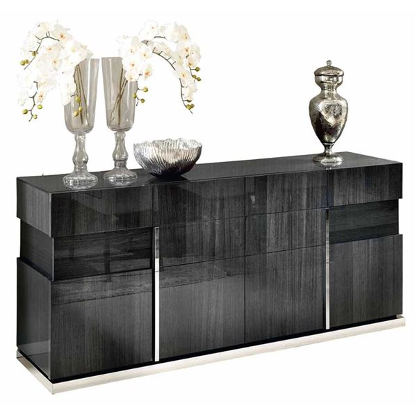 ALF Italia - New MonteCarlo 4 Door Buffet - RV: $3000 CAD - Made in Italy - H32.5" x W83" x D21" (AL