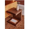 Image 2 : BNIB Moe's - Zio Sidetable Walnut - RP:$569 - Dimension: 16"W x 16"D x 21"H - Model: AD-1025-03