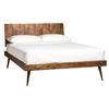 Image 3 : BNIB Moe's - O2 KING BED BROWN - RP: $3,299 - Dimensions: 79"W x 83"D x 43.5"H - Model: BZ-1044-24-0