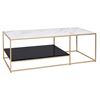 Image 1 : BNIB Moe's - MIES COFFEE TABLE - RP: $1,021 - Dimensions: 45"W x 22"D x 16"H - Model: FI-1109-32-0