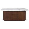 Image 1 : BNIB Moe's - DASH COFFEE TABLE CALACATTA MARBLE - RP: $1,999 - Dimensions: 45"W x 27"D x 18.5"H - Mo