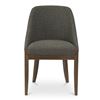 Image 2 : BNIB Moe's - EDWARD DINING CHAIR PERFORMANCE FABRIC HEATHER GREEN - RP: $629 - Dimensions: 20"W x 22