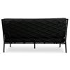 Image 3 : BNIB Moe's - SALMA OUTDOOR SOFA SPECKLED CHARCOAL - RP: $2,349 - Dimensions: 60"W x 35.5"D x 33.5"H