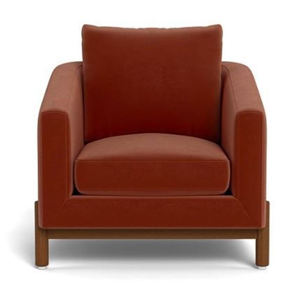 BNIB Moe's - SURI OUTDOOR LOUNGE CHAIR BURGUNDY NRP - RP: $2,249 - Model: QX-1014-06