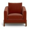 Image 1 : BNIB Moe's - SURI OUTDOOR LOUNGE CHAIR BURGUNDY NRP - RP: $2,249 - Model: QX-1014-06