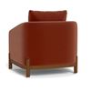 Image 2 : BNIB Moe's - SURI OUTDOOR LOUNGE CHAIR BURGUNDY NRP - RP: $2,249 - Model: QX-1014-06