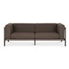 Image 1 : BNIB Moe's - SURI OUTDOOR 2-SEAT SOFA TAUPE - RP: $1,599 - Dimensions: 74"W x 28.7"D x 26.2"H - Mode