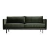 Image 1 : BNIB Moe's - RAPHAEL SOFA FOREST GREEN - RP: $3,949 - Dimensions: 82.5"W x 34.5"D x 32.25"H - Model: