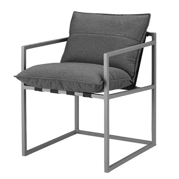 BNIB Sunday's - COME TO REST OUTDOOR DINING CHAIR SOOT - Dimensions: 22.05"W x 22"D x 28"H - Model: