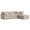 Image 1 : BNIB SUNDAY SECTIONAL LEFT CAMEMBERT - Dimensions: 101.5"W x 80"D x 32"H - Model: SCL-FU-001-024-0