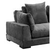 Image 4 : BNIB Moe's - TUMBLE 4 PC MODULAR SECTIONAL Charcoal - RP: $3850