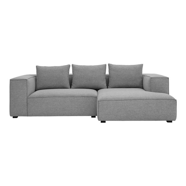 BNIB Moe's - BASQUE SECTIONAL RIGHT HAND FACING - MODEL: WB-1011-03-0 - Dimensions: 98"W x 55"D x 31