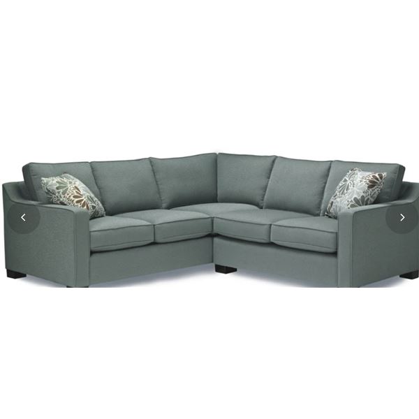 Stylus - BNIB Metro Sectional - Claro Charcoal, RV: $3999 CAD, H29" x W87" x D88"