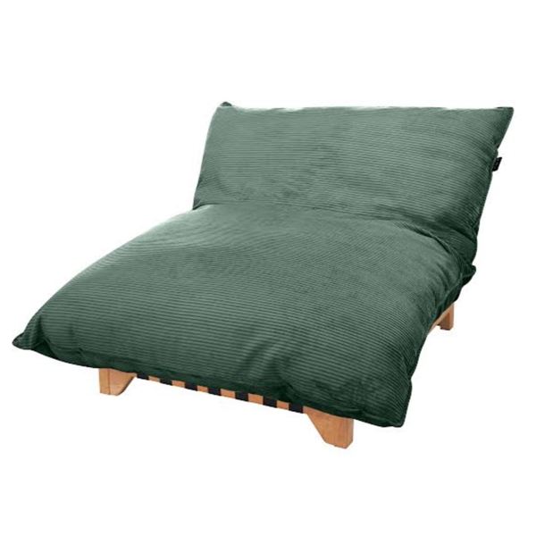 Stylus - New Diva Heated Chaise - Hyper Forest, RV: $1599 CAD, H35" x W50" x D60" (without box)