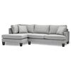 Image 1 : Stylus - BNIB Somar Sectional - Marley Basil, RV: $1899 CAD, Left Arm Chaise, H22" x W102" x D38"/61