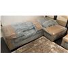 Image 2 : Stylus - BNIB Jamie Sectional - Segment Robin, RV: $4199 CAD, Right Arm Chaise, H29" x W109" x D37"/