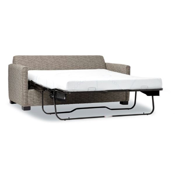Stylus - BNIB Zinc Double Bed - Icon Fawn, RV: $ 2539 CAD, H33" x W86" x D37"