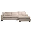 Image 1 : Stylus - New Cannon Sectional - Duchess Sterling, RV: $3999 CAD, Right Arm Chaise, H36" x W107" x D