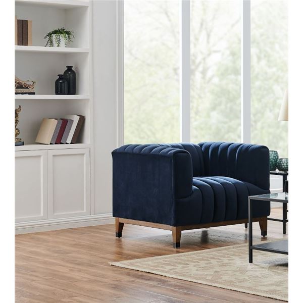 Stylus - BNIB Groove Chair - Nova Navy, RV: $1499 CAD, H29" x D34" x L37"