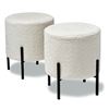 Image 1 : Stylus - BNIB 1 Pcs Peggy Ottoman - Flipside Moon, RV: $399 CAD, H18" x Dia 15"