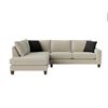 Image 1 : Stylus - BNIB Bronx Sectional - Dream Chia, RV: $3999 CAD, Left Arm Chaise, H20" x W95" x D40"/66"