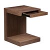 Image 3 : BNIB Moe's - Zio Sidetable Walnut - RP:$569 - Dimension: 16"W x 16"D x 21"H - Model: AD-1025-03