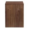 Image 4 : BNIB Moe's - Zio Sidetable Walnut - RP:$569 - Dimension: 16"W x 16"D x 21"H - Model: AD-1025-03