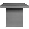 Image 2 : BNIB Moe's - AURELIUS 2 OUTDOOR DINING TABLE GREY - RP: $2,249 - Dimensions: 63"W x 35.5"D x 30"H -