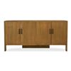 Image 1 : BNIB Moe's - LACHLAN SIDEBOARD BROWN - RP: $2,999 - Dimensions: 69.75"W x 19"D x 33.75"H - Model: BV