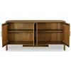Image 2 : BNIB Moe's - LACHLAN SIDEBOARD BROWN - RP: $2,999 - Dimensions: 69.75"W x 19"D x 33.75"H - Model: BV