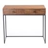 Image 2 : BNIB Moe's - ATELIER DESK NATURAL - RP: $999 - Dimensions: 35.5"W x 20"D x 30"H - Model: BZ-1111-24