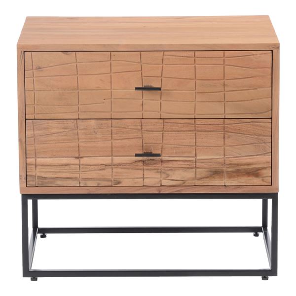 BNIB Moe's - ATELIER NIGHTSTAND NATURAL - RP: $899.- Dimensions: 23.5"W x 15.5"D x 21.5"H - Model: B