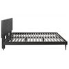 Image 4 : BNIB Moe's - PABLO KING BED BLACK - RP: $3,699 - Dimensions: 79"W x 83"D x 38.5"H - Model: BZ-1133-0
