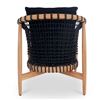 Image 4 : BNIB Moe's - KUNA OUTDOOR LOUNGE CHAIR BLACK - RP: $1,749 - Dimensions: 27.5"W x 30"D x 32"H-  Model