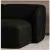 Image 3 : BNIB Moe's - FAYE SECTIONAL BLACK BOUCLE LEFT - RP: $5,649 - Dimensions: 113.75"W x 60.25"D x 29.5"H