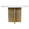 Image 1 : BNIB Moe's - GRAZE DINING TABLE - RP: $2,549 -Dimensions: 48"W x 48"D x 30"H - Model: GZ-1144-18-0