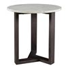 Image 1 : BNIB Moe's - JINXX SIDE TABLE CHARCOAL GREY - RP: $699 - Dimensions: 20"W x 20"D x 20.5"H - Model: J