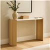 Image 1 : BNIB Moe's - DALA CONSOLE TABLE - RP: $1,749 - Dimensions: 50"W x 17"D x 31"H - Model: JD-1046-24-0