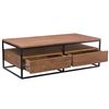Image 2 : BNIB Moe's - VANCOUVER COFFEE TABLE - RP: $1,499. - Dimensions: 52"W x 26"D x 17"H - Model: LX-1024-