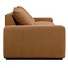 Image 2 : BNIB Moe's - THOMAS SOFA PERFORMANCE FABRIC RUST - RP: $3,949 - Dimensions: 98"W x 41"D x 36"H - Mod
