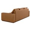 Image 3 : BNIB Moe's - THOMAS SOFA PERFORMANCE FABRIC RUST - RP: $3,949 - Dimensions: 98"W x 41"D x 36"H - Mod