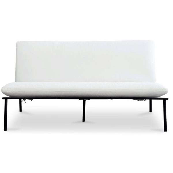 BNIB Moe's - SALMA OUTDOOR SOFA WHITE - RP: $2,349 - Dimensions: 60"W x 35.5"D x 33.5"H - Model: MO-