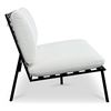 Image 2 : BNIB Moe's - SALMA OUTDOOR SOFA WHITE - RP: $2,349 - Dimensions: 60"W x 35.5"D x 33.5"H - Model: MO-