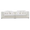 Image 1 : BNIB Moe's -DAVIE SOFA WARM WHITE - RP: $4,499 - Dimensions: 104"W x 43.3"D x 30.7"H - Model: MO-102