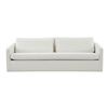 Image 1 : BNIB Moe's - PHOEBE SOFA IVORY - RP: $3,599 - Dimensions: 91.3"W x 39.4"D x 28.9"H - Model: MO-1028-