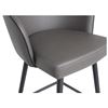 Image 3 : BNIB Moe's - WEBBER SWIVEL COUNTER STOOL CHARCOAL - RP: $459 - Dimensions: UU-1004-07 - Model: UU-10